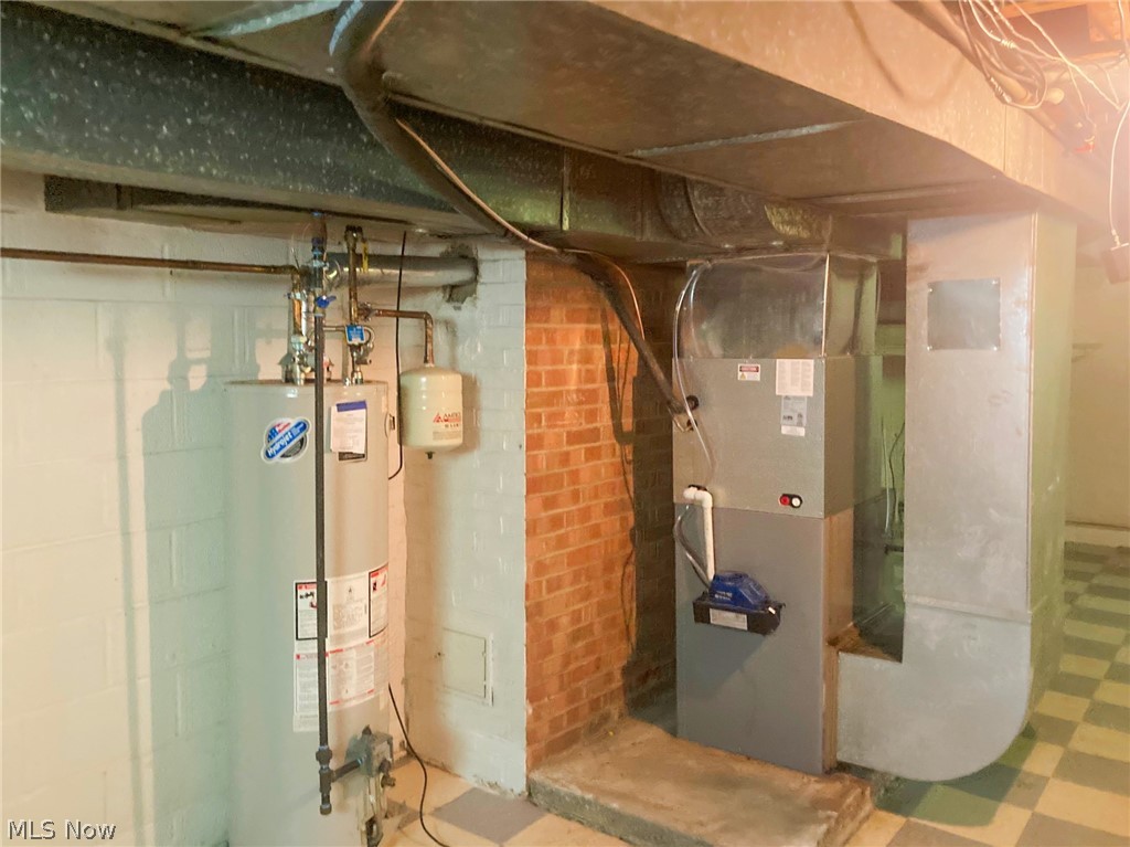 24249 Chardon Road Cleveland, OH 44143 - Photo 26 of 26 Utility room featuring water heater and heating utilities