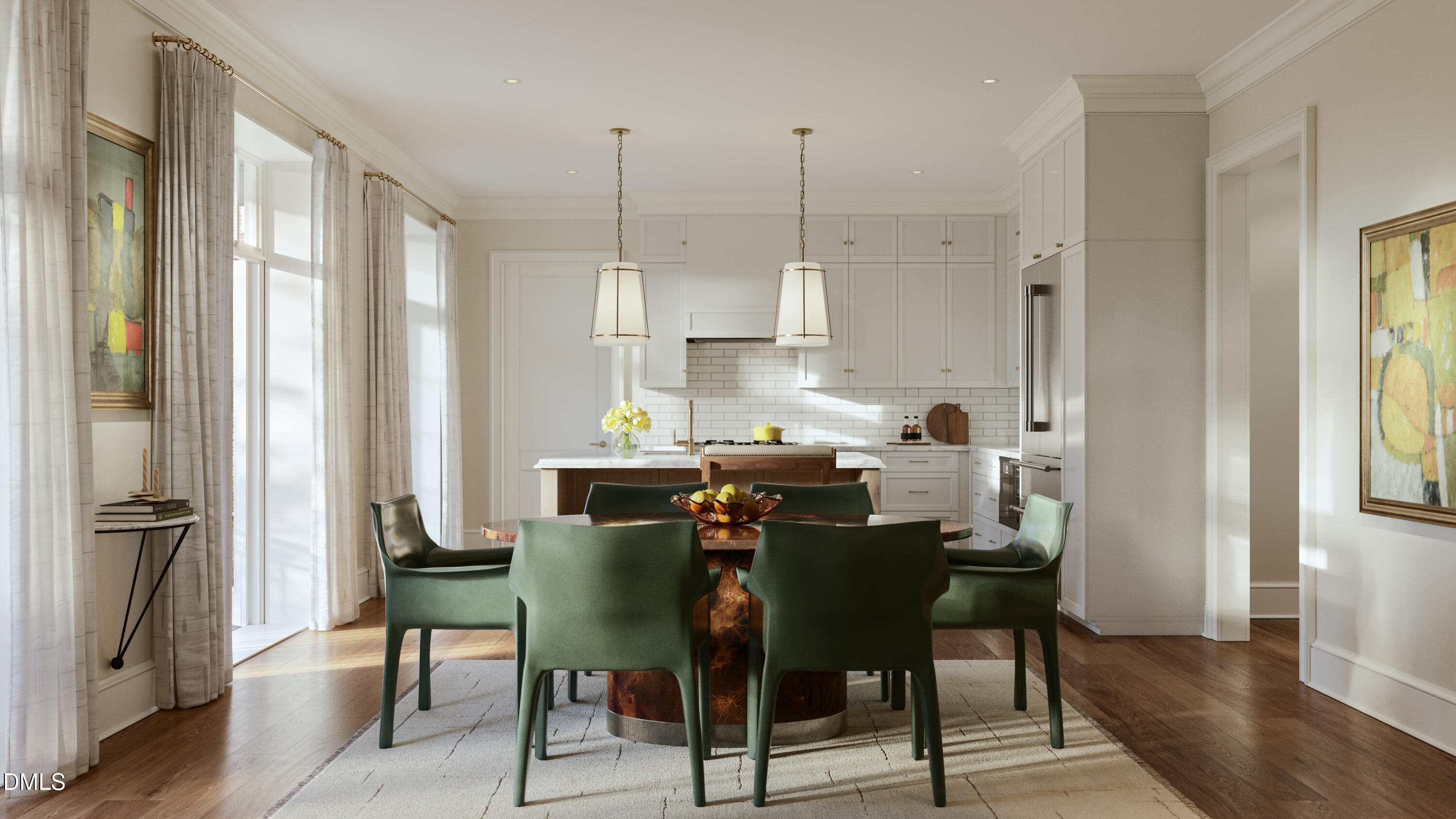 2606 Marchmont Street, Unit 204 Raleigh, NC 27608 - Photo 3 of 11 a view of a dining room with furniture