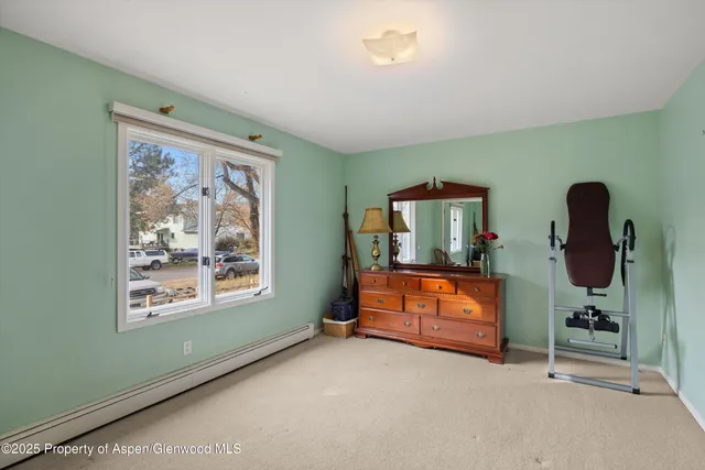 a room with furniture and window