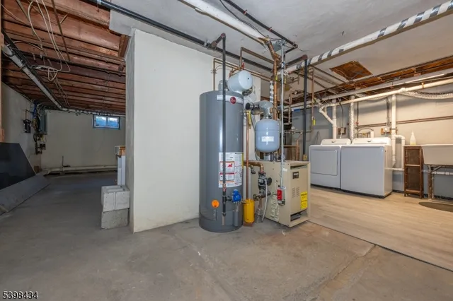 a view of storage and utility room