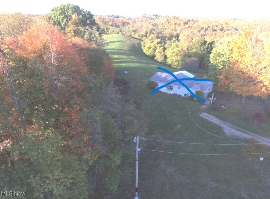 34455 Homer Reed Road Barnesville, OH 43713 - Photo 4 of 11 Bird's eye view