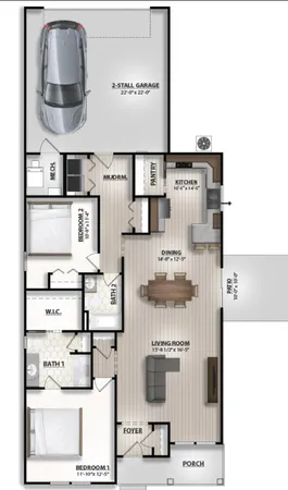 $369,900 | 6623 Bellflower Drive, Unit 1, Zeeland, MI 49464