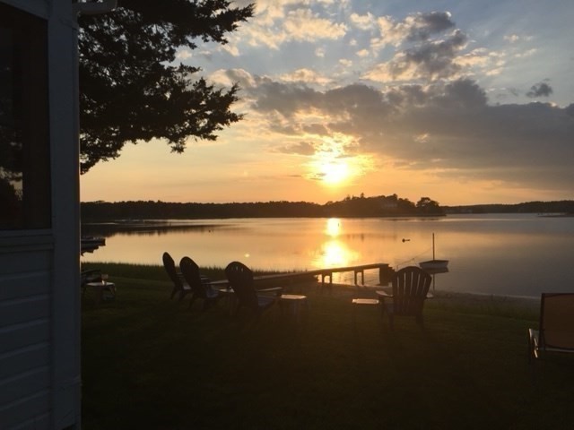 30 Lydias Island Road Wareham, MA 02571 - Photo 12 of 18 a view of a lake with outdoor space
