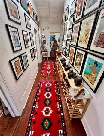 a view of an entryway