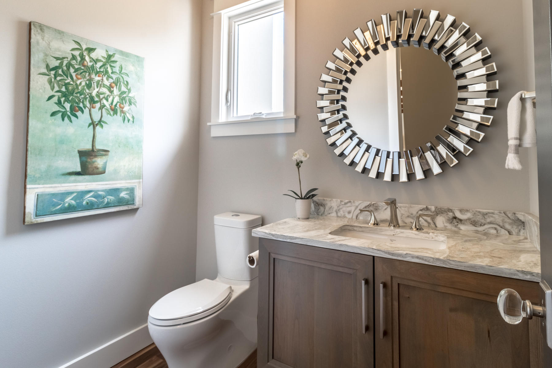 3522 Burnt Pine Lane Miramar Beach, FL 32550 - Photo 37 of 54 a bathroom with a sink mirror and toilet
