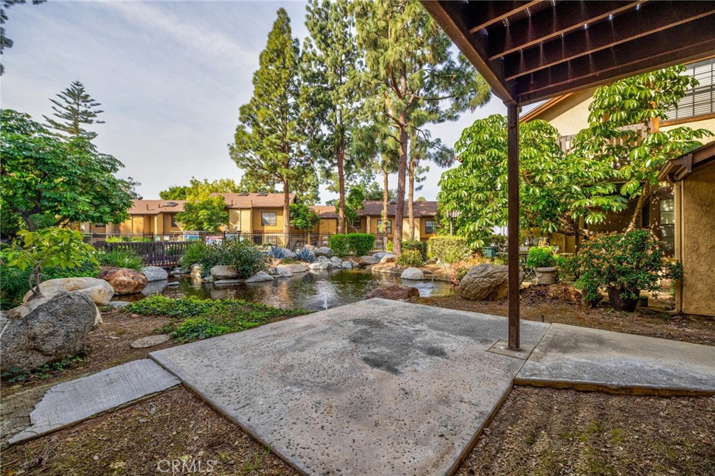 4140 Workman Mill Road, Unit 253 Whittier, CA 90601 - Photo 33 of 63 a view of a backyard with sitting area