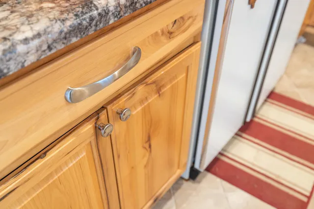 a view of swimming pool with a patio