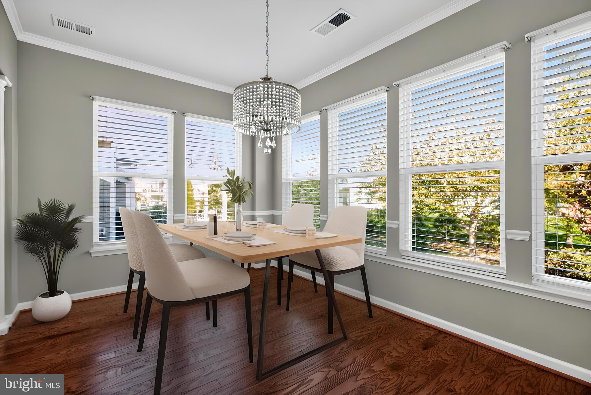 32 Montauk Avenue Fredericksburg, VA 22406 - Photo 6 of 30 a view of a dining room with furniture window and wooden floor