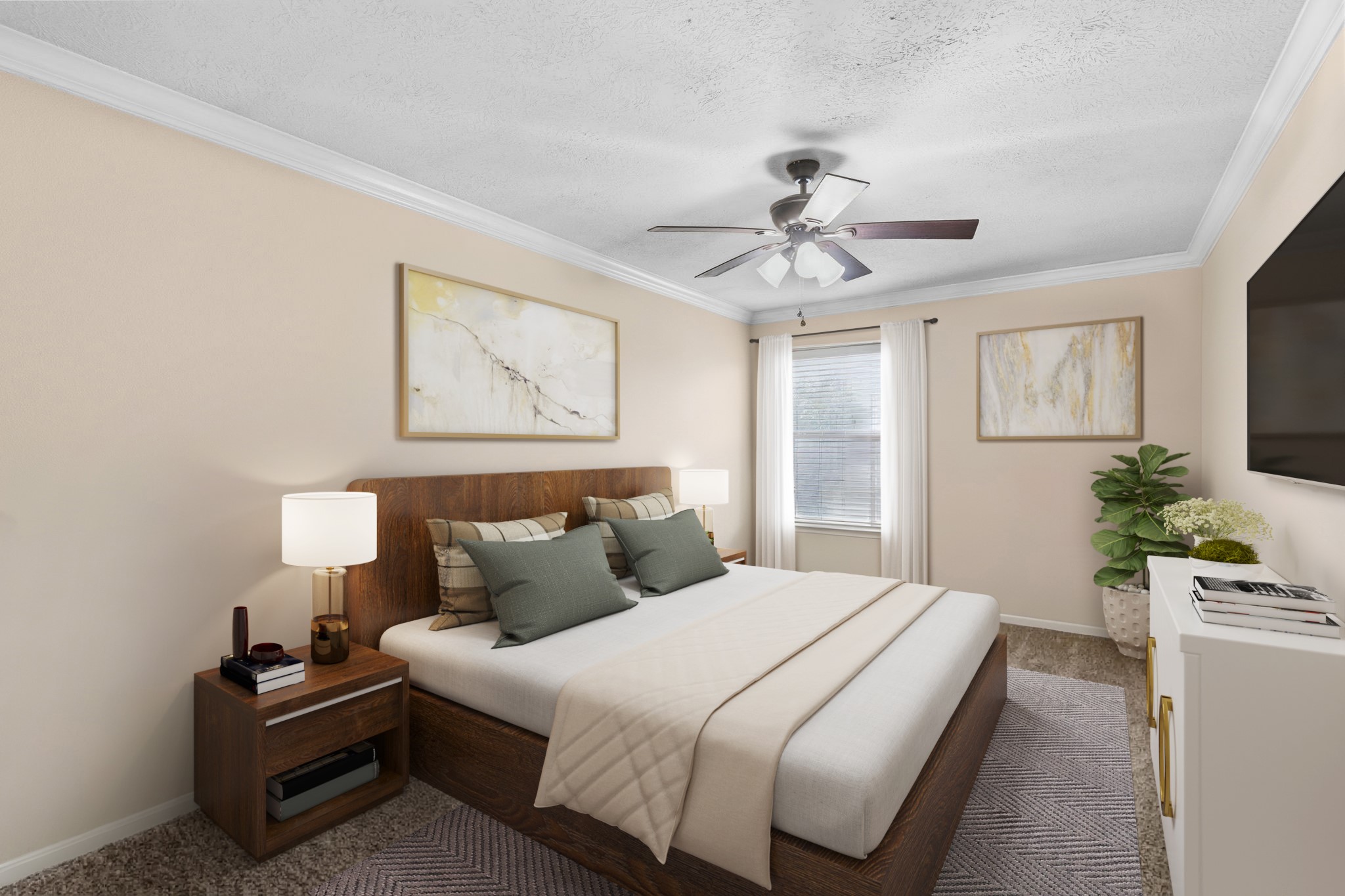 1319 Collier Point Lane Fresno, TX 77545 - Photo 26 of 33 Virtually Staged: This versatile bedroom can easily function as a guest room, home office, or study depending on your needs.