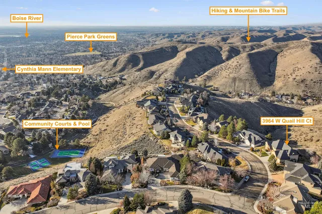 $1,250,000 | 3964 West Quail Hill Court, Boise, ID 83703