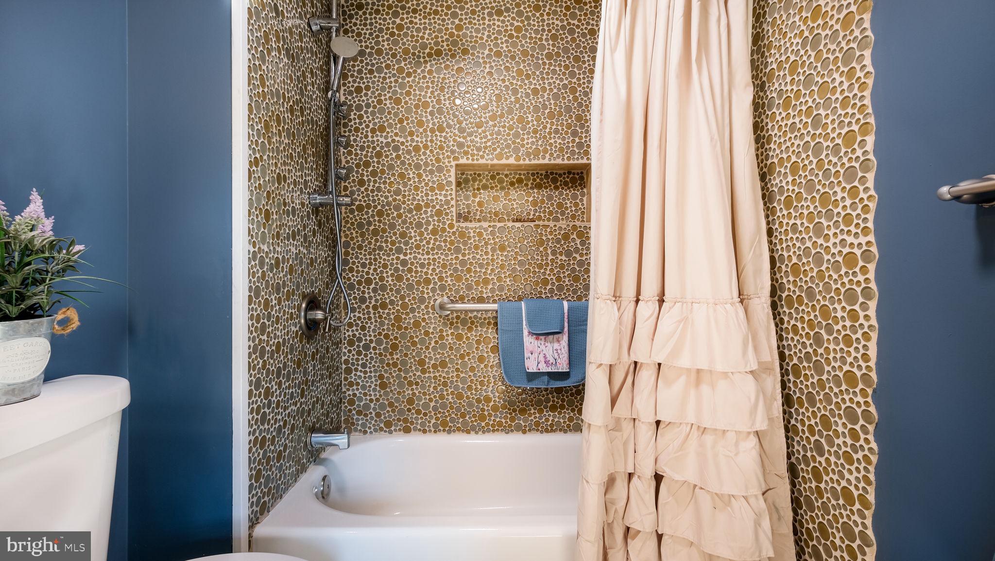 1341 Carol Road Jenkintown, PA 19046 - Photo 54 of 56 a bathroom with a bathtub and shower