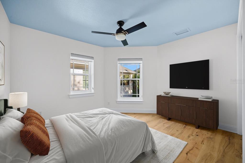 1746 Stapleton Street Sarasota, FL 34239 - Photo 38 of 77 Virtually staged 2nd floor bedroom