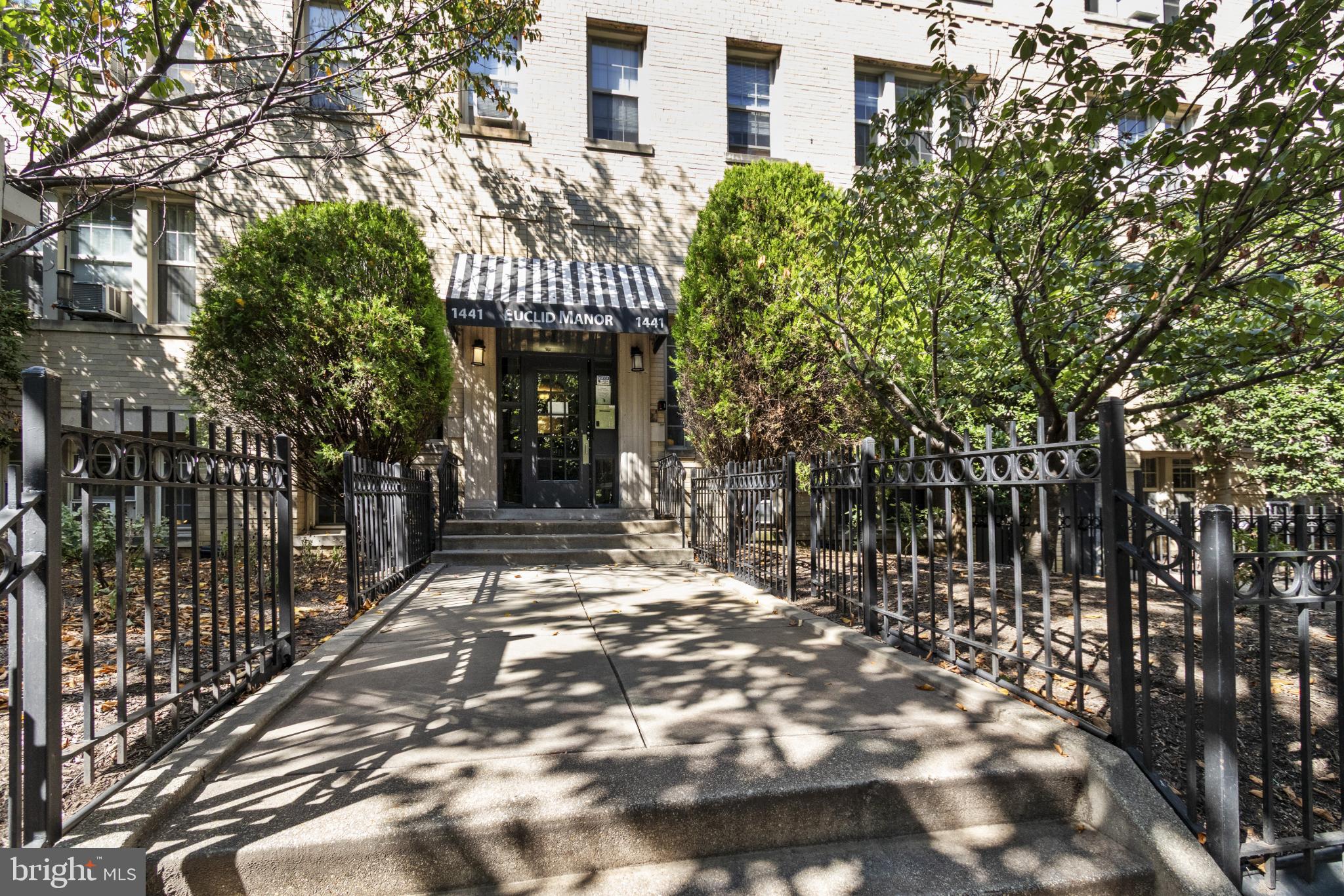 1441 Euclid Street Northwest, Unit 207 Washington, DC 20009 - Photo 3 of 23 a view of a house with a tree