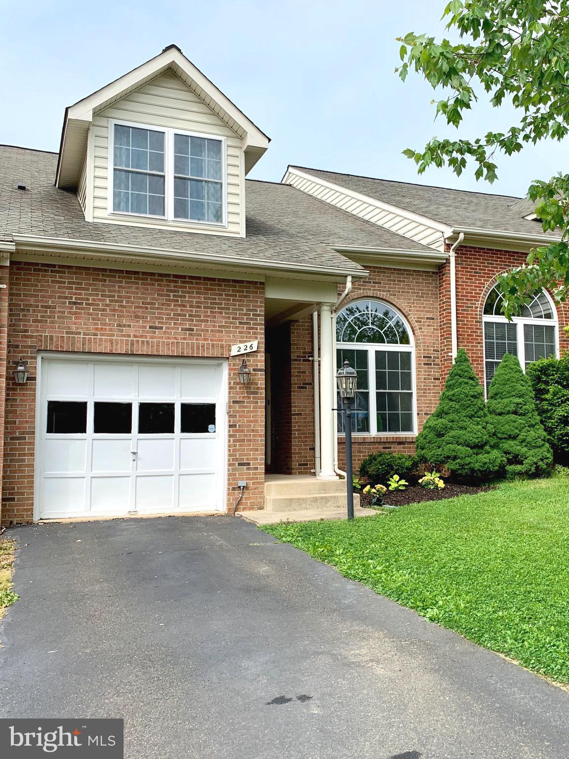 226 West Ridge Court Warrenton, VA 20186 - Photo 1 of 43 Brick front w/front porch and one car garage