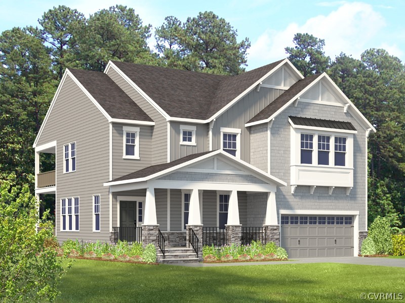 15542 Wolfboro Road Chesterfield, VA 23832 - Photo 1 of 3 HOME IS NOT YET BUILT - Rendering is from builder'