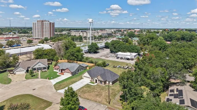 a view of a swimming pool and outdoor space