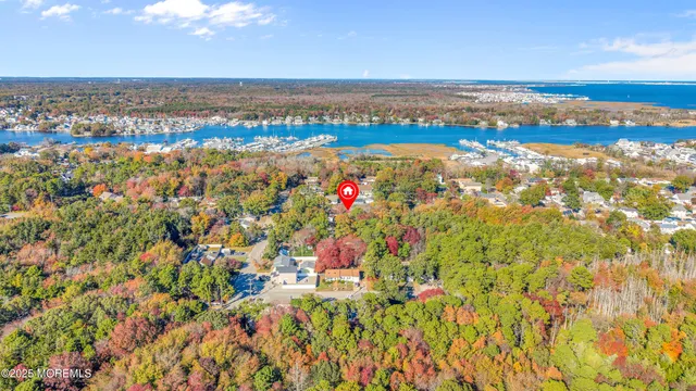 a view of city and ocean