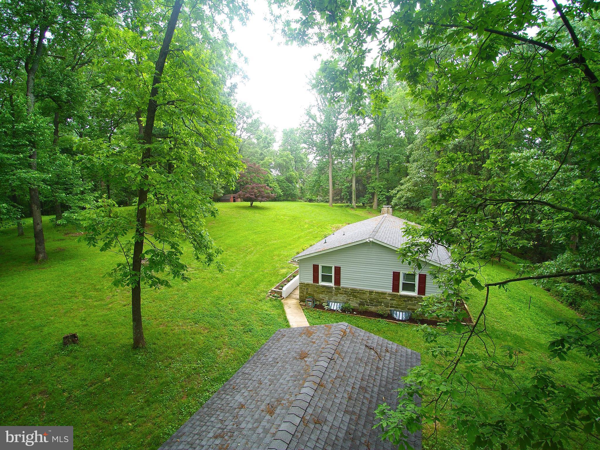 1213 Watervale Road Fallston, MD 21047 - Photo 6 of 30 a aerial view of a house with yard and green space