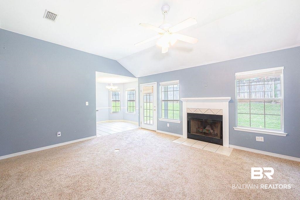 104 Perry Circle Daphne, AL 36526 - Photo 2 of 18 Great Room with Fireplace