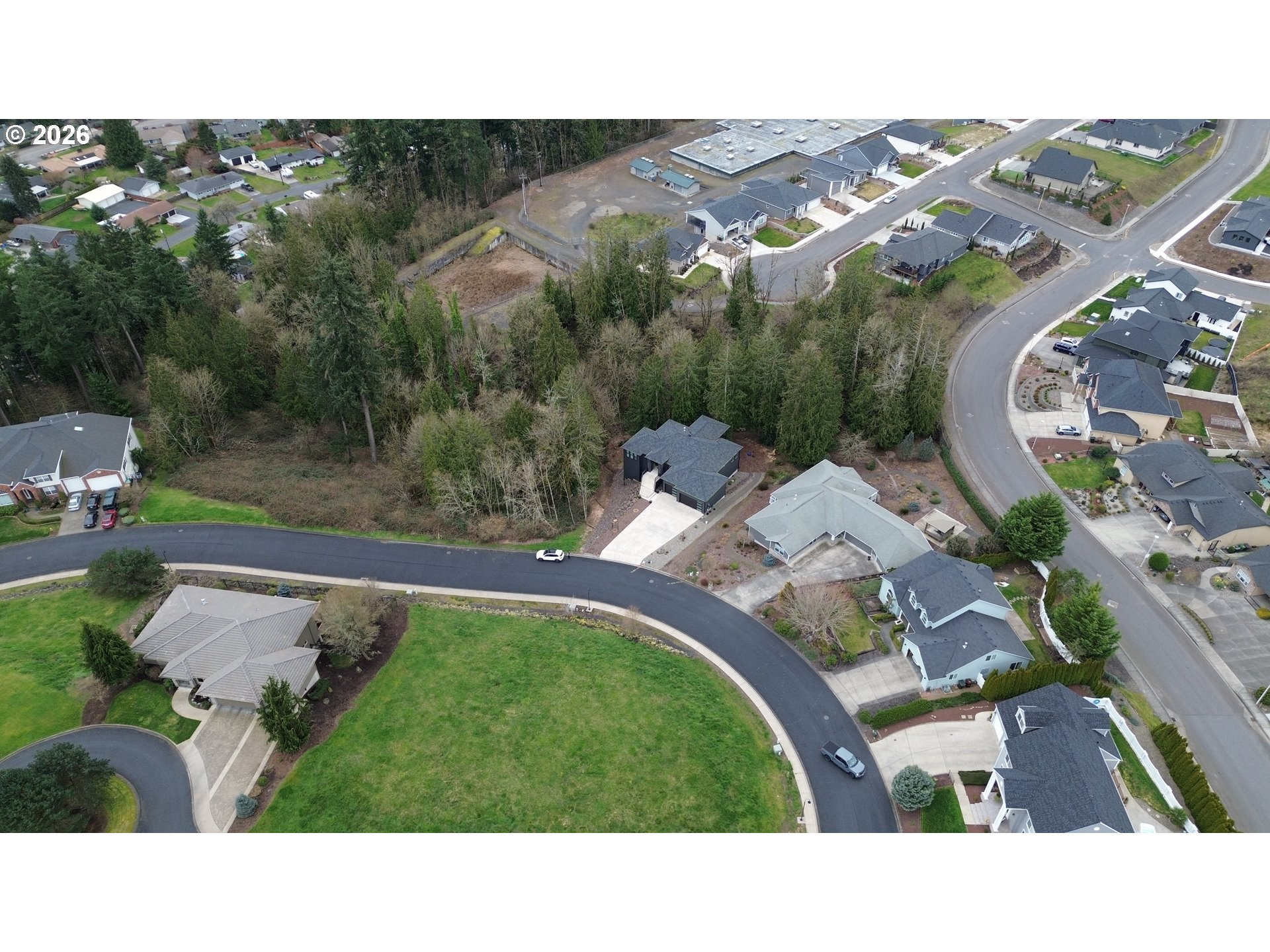 4 Forest Hill Estate Longview, WA 98632 - Photo 6 of 12 a aerial view of a house with a garden