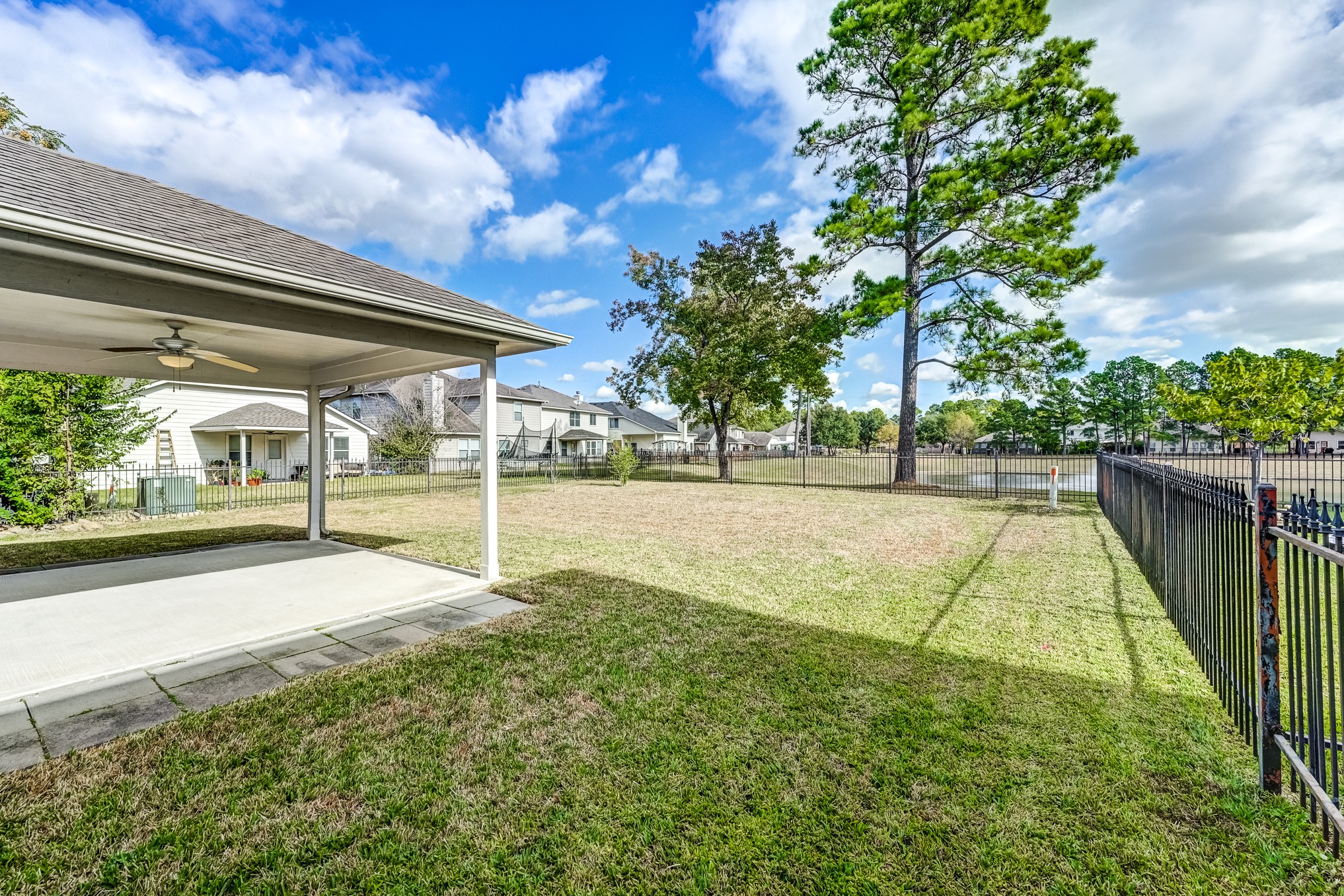 14914 Forest Enclave Lane Houston, TX 77068 - Photo 43 of 49 a view of backyard with green space