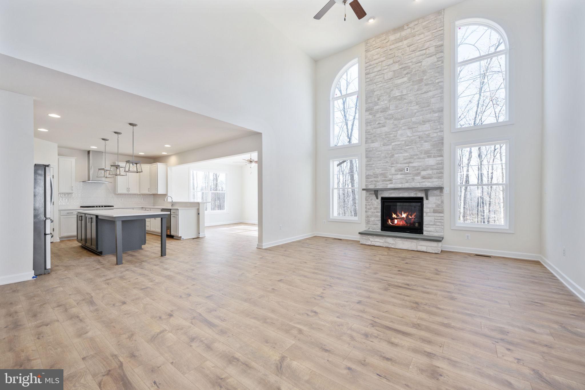 569 Tacketts Mill Road Stafford, VA 22556 - Photo 41 of 120 a view of an empty room with a fireplace and a window