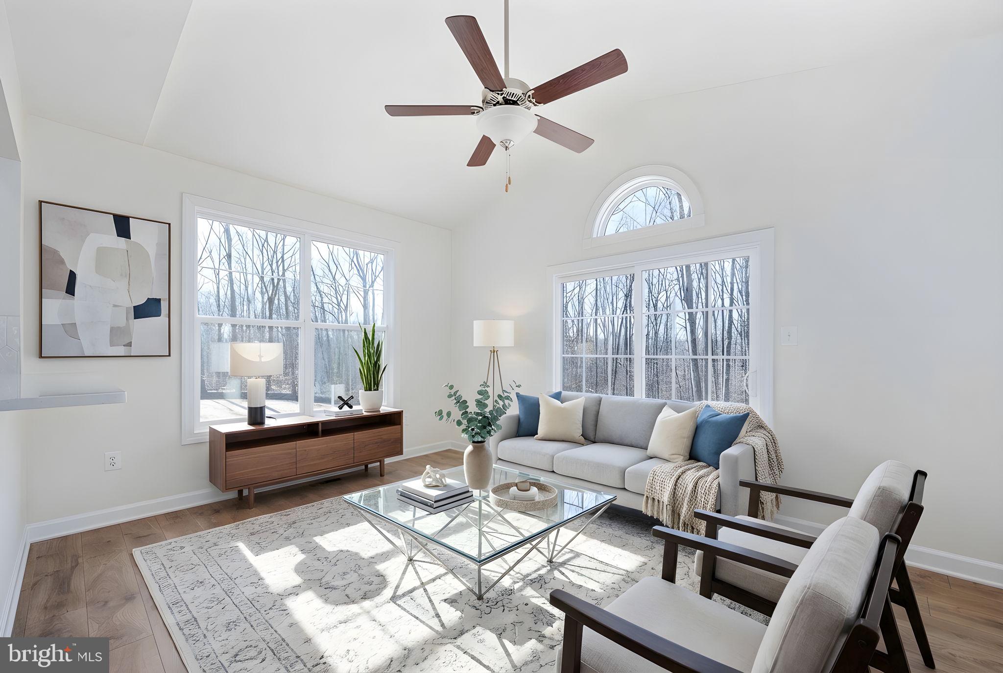 569 Tacketts Mill Road Stafford, VA 22556 - Photo 57 of 120 a living room with furniture and a large window