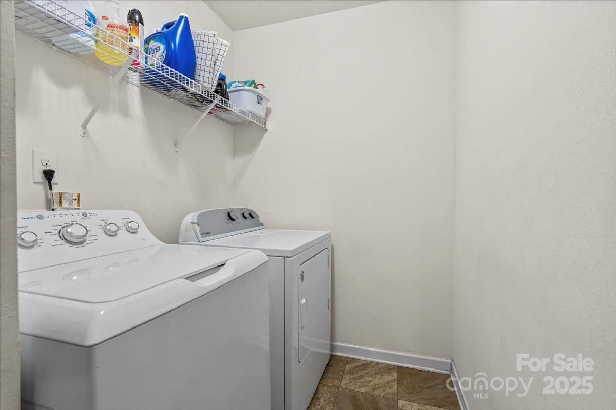 1848 Greenbrook Trail Dallas, NC 28034 - Photo 18 of 33 a utility room with dryer and washer