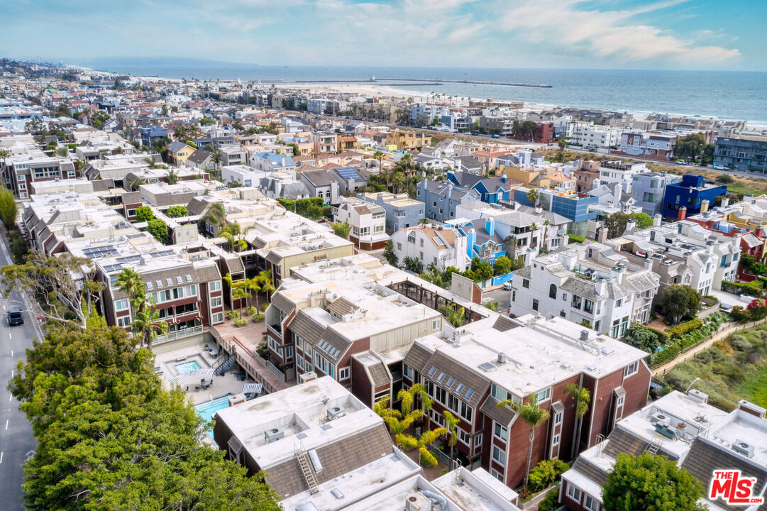 4250 Vía Dolce, Unit 321 Marina del Rey, CA 90292 - Photo 36 of 42 an aerial view of a city with lots of residential buildings