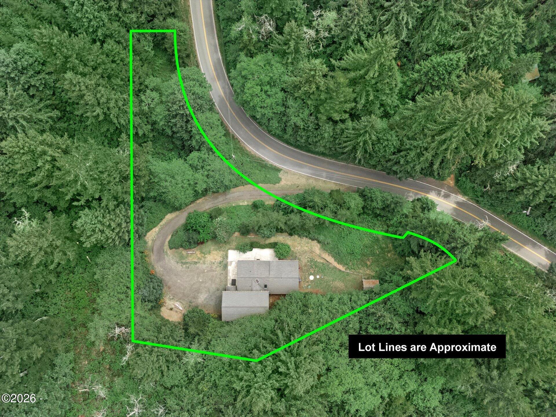 3909 North Bayview Road Waldport, OR 97394 - Photo 5 of 44 Aerial Approximation