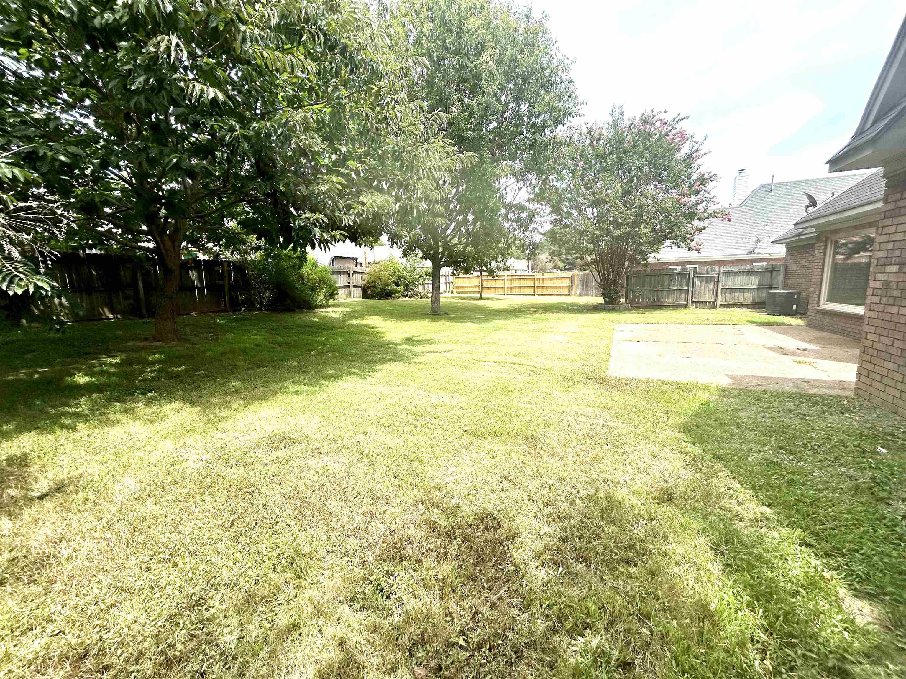 8528 Trinity Road Memphis, TN 38018 - Photo 21 of 21 a view of a swimming pool with a garden and trees