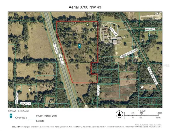$1,995,000 | 8700 Northwest 43rd Court, Ocala, FL 34482