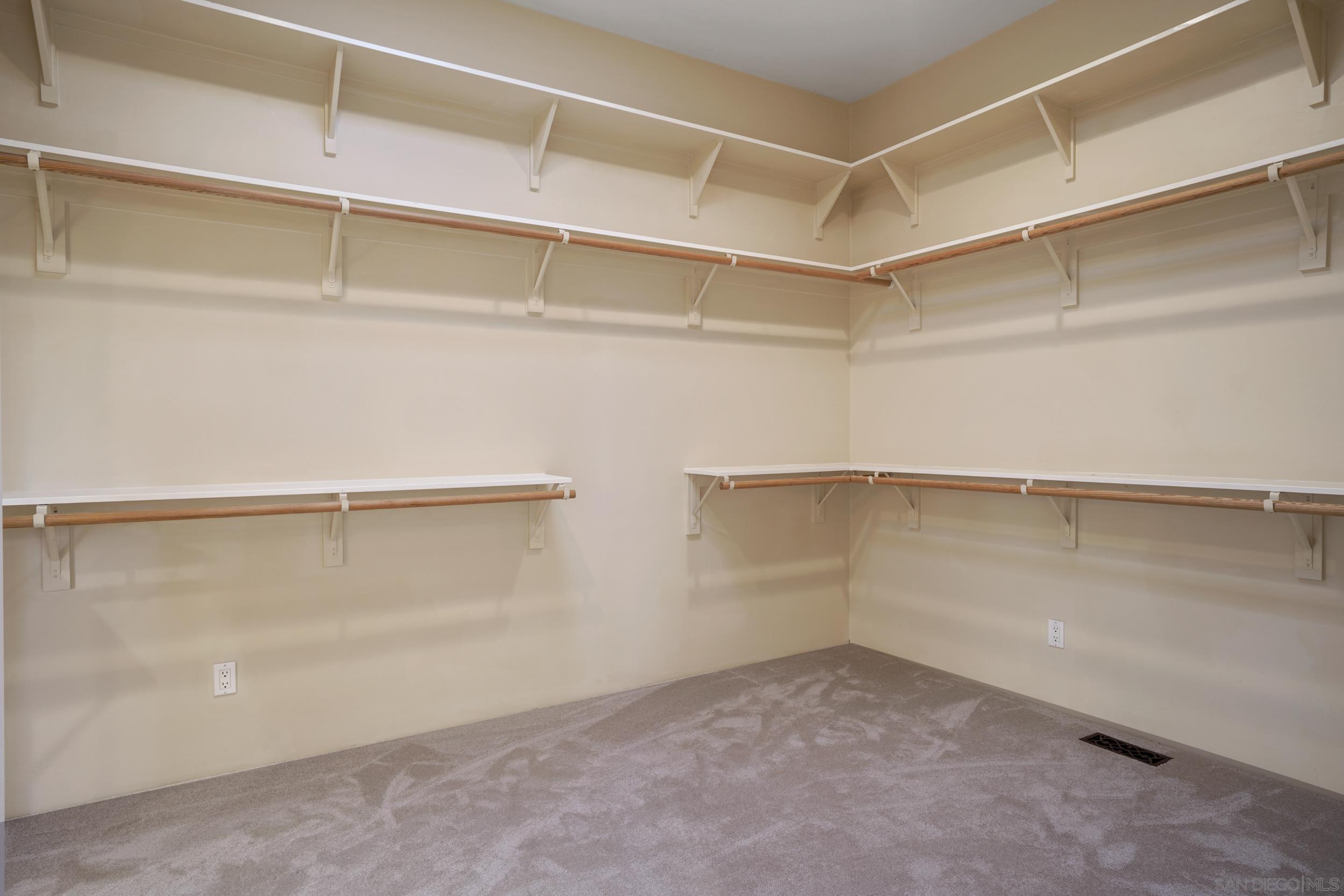 5352 Camino Jasmine Bonsall, CA 92003 - Photo 68 of 68 a view of an empty walk in closet