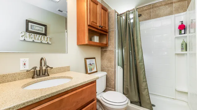 a view of swimming pool with an outdoor space and seating area