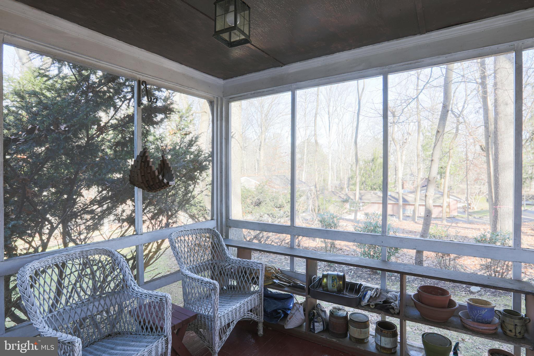 2606 Old Court Road Baltimore, MD 21208 - Photo 20 of 59 Lovely views from the screened porch