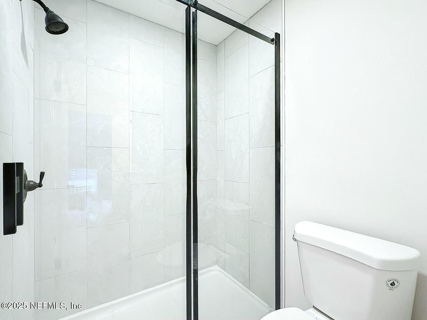 8735 Moss Haven Road Jacksonville, FL 32221 - Photo 19 of 29 a bathroom with a shower and a toilet