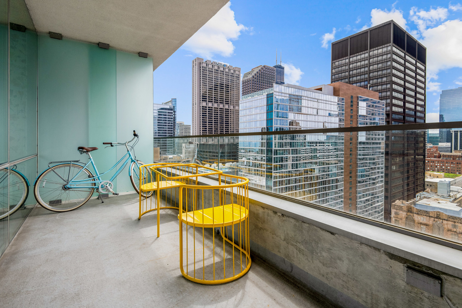 8 East Randolph Street, Unit 2906 Chicago, IL 60601 - Photo 13 of 13 a view of a swimming pool with a lounge chair