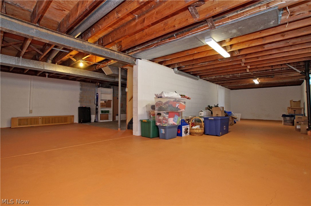 8601 Royal Ridge Drive Parma, OH 44129 - Photo 27 of 33 Full basement for storage or add your touches for a rec room, hobby room or family room.