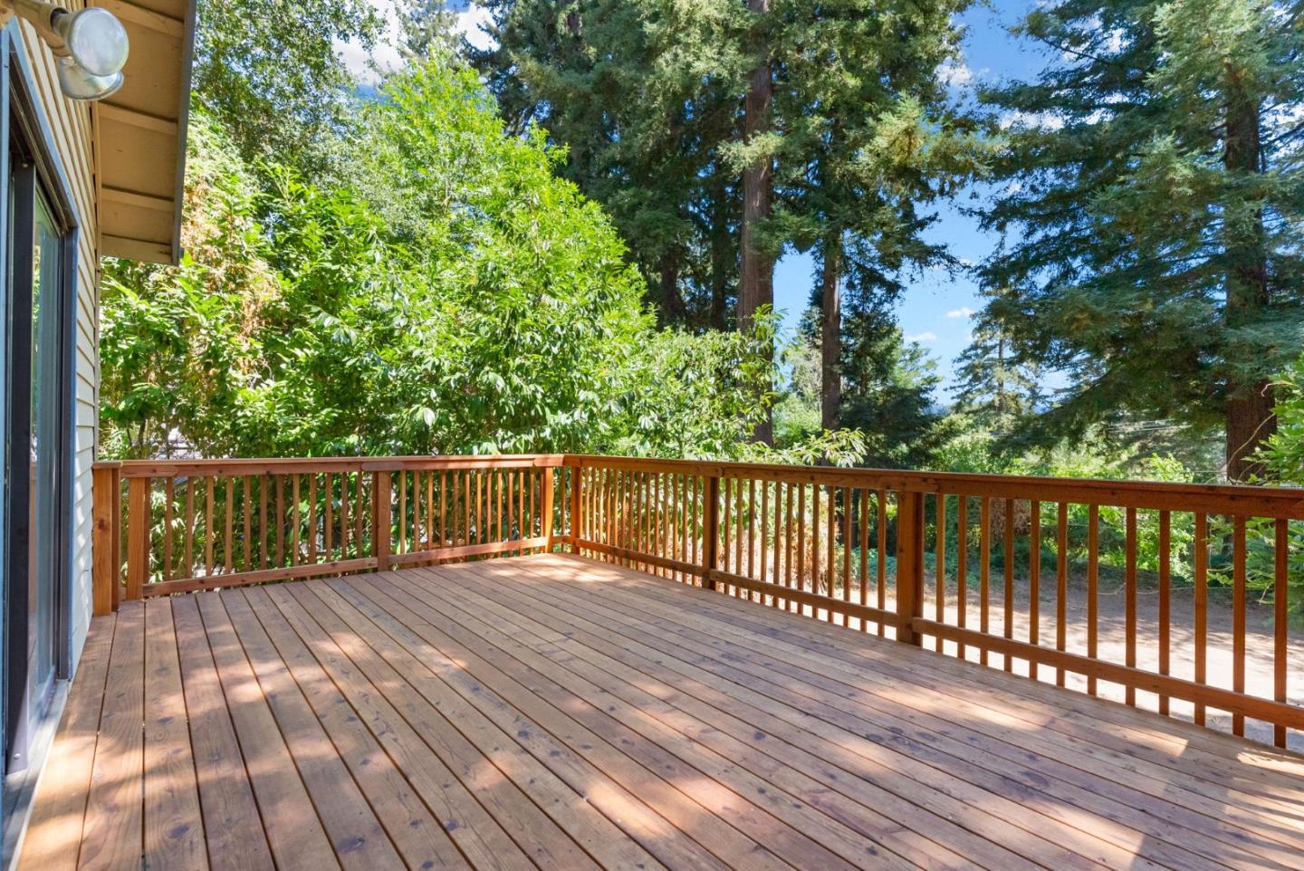 324 Felton Empire Road Felton, CA 95018 - Photo 8 of 43 a view of balcony with wooden floor