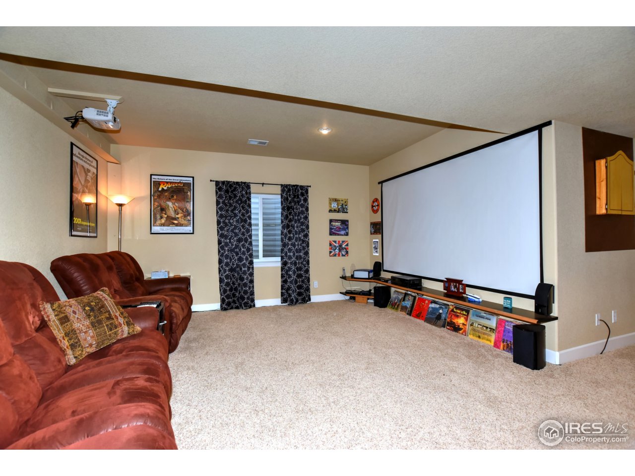751 Province Road Fort Collins, CO 80525 - Photo 27 of 40 Basement Entertainment Room