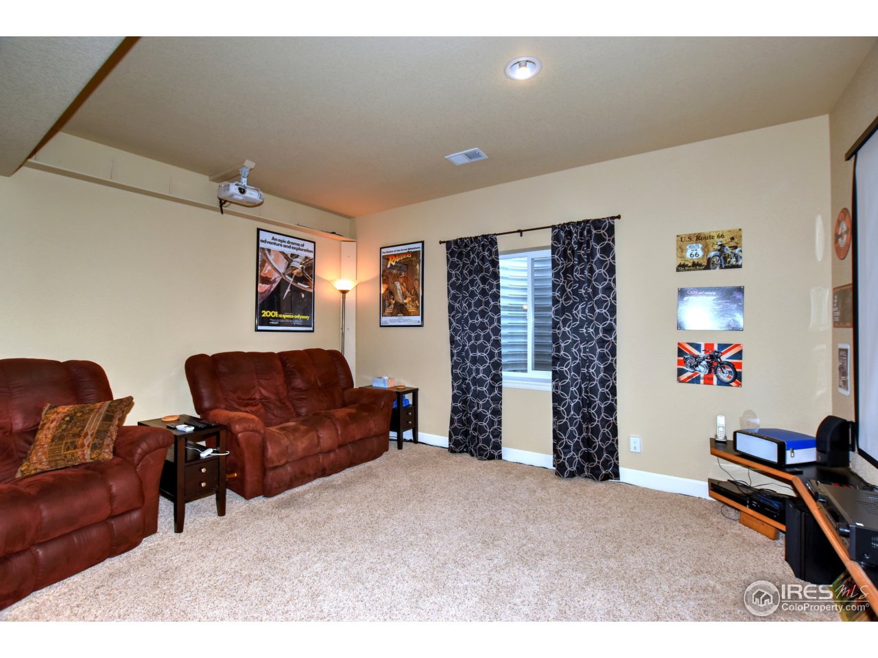 751 Province Road Fort Collins, CO 80525 - Photo 33 of 40 Basement Entertainment Room
