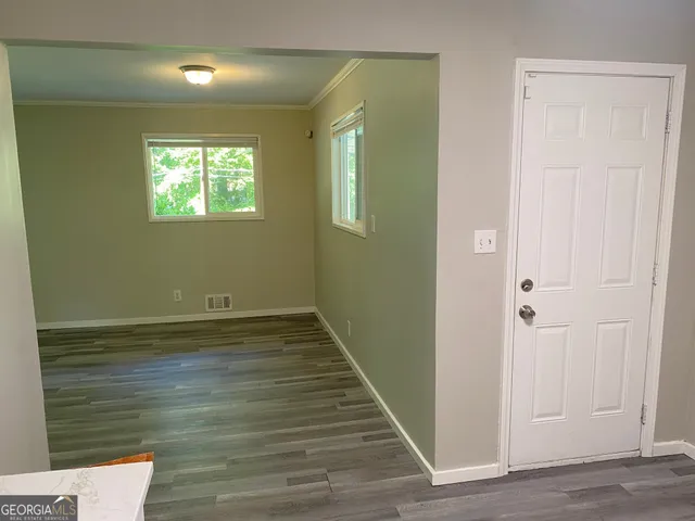 a view of room with window