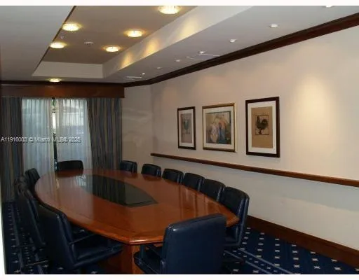 a balcony with a city view