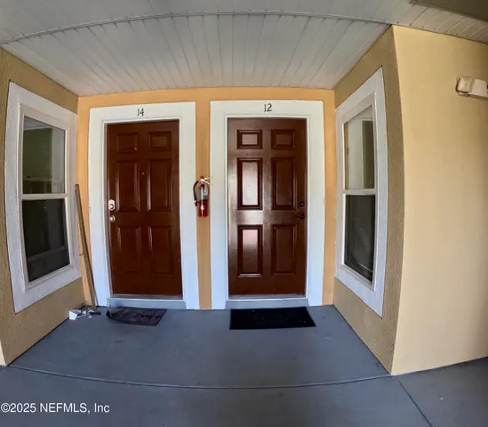 a car parked in front of a building