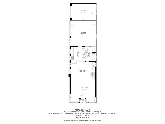 a picture of a room with a white wall