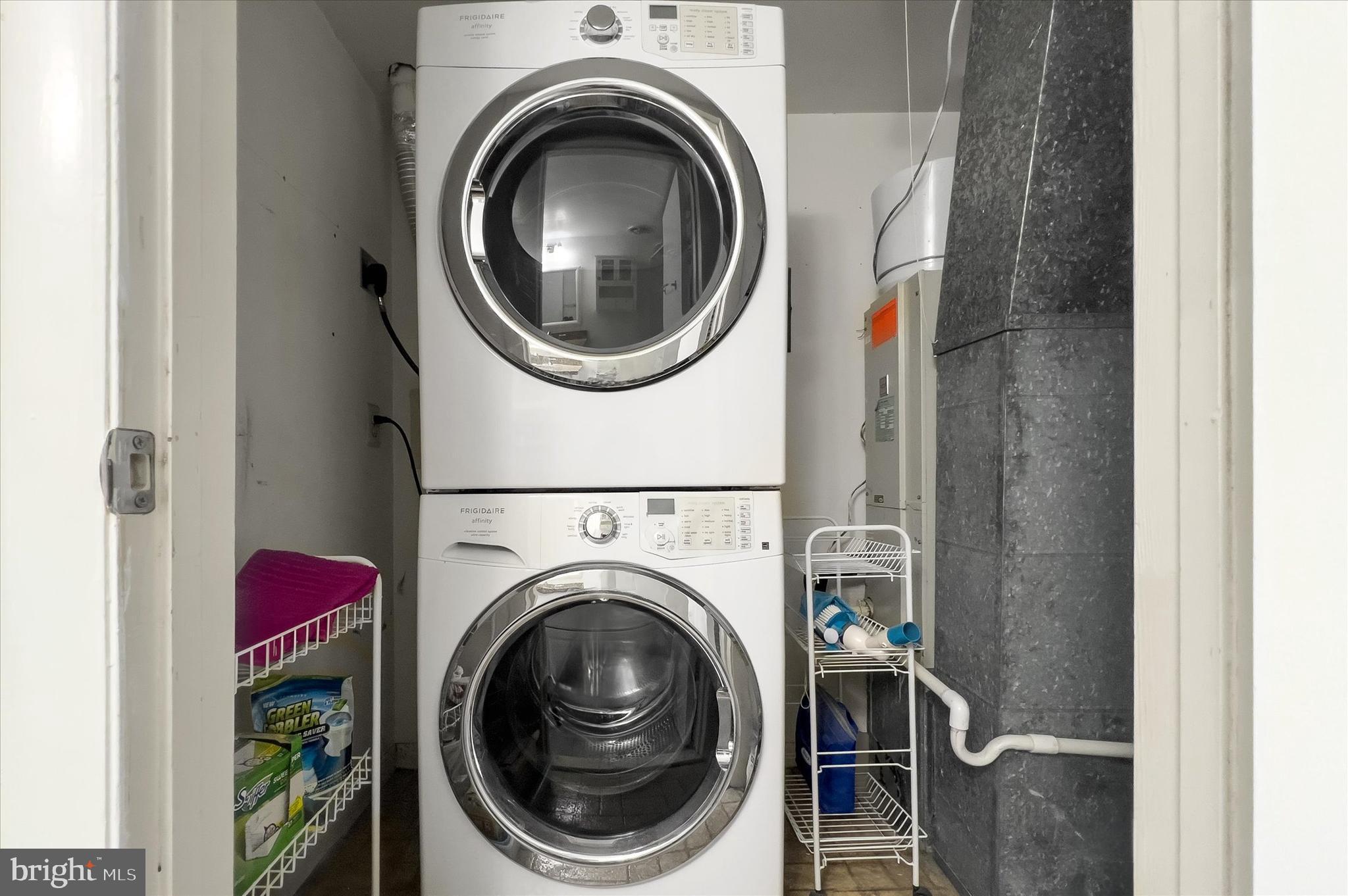 10340 Luria Commons Court, Unit 3H Burke, VA 22015 - Photo 18 of 21 a close up view of a washer and dryer