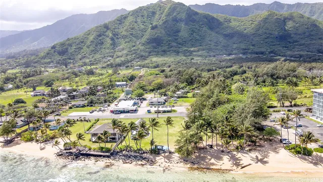 a view of outdoor space and mountain view