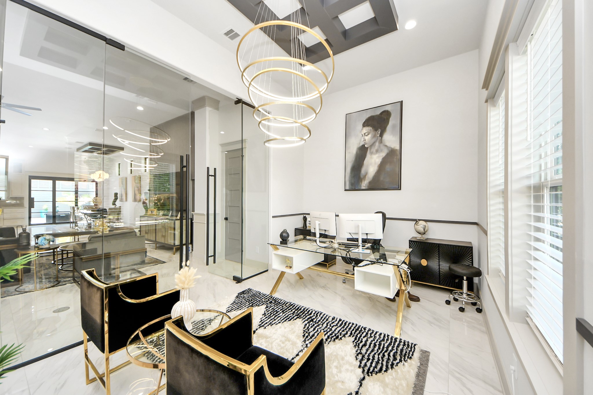 3520 Beauchamp Street Houston, TX 77009 - Photo 11 of 50 a living room with furniture a rug and white walls