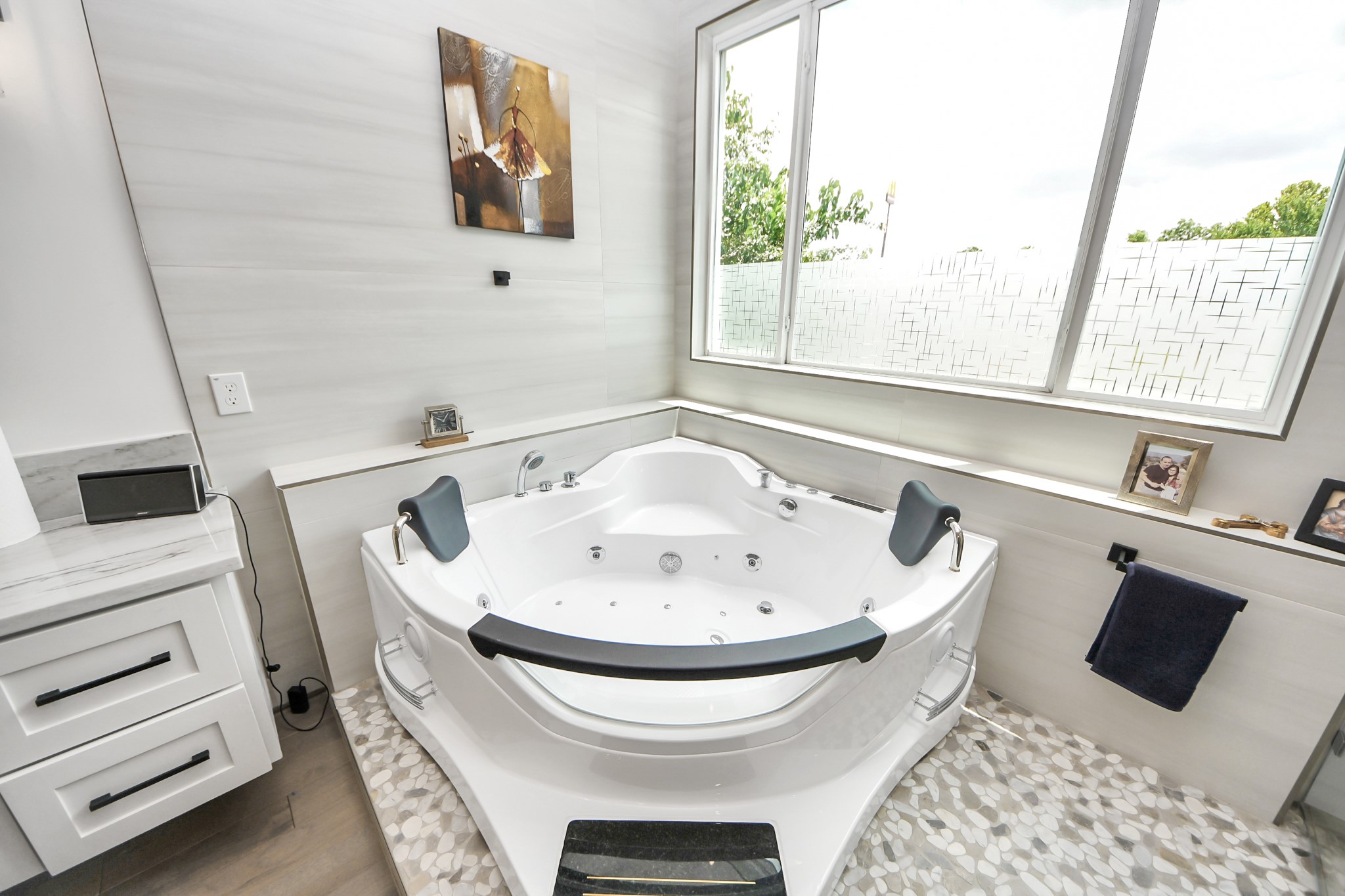 3520 Beauchamp Street Houston, TX 77009 - Photo 39 of 50 a bathroom with a sink and a mirror