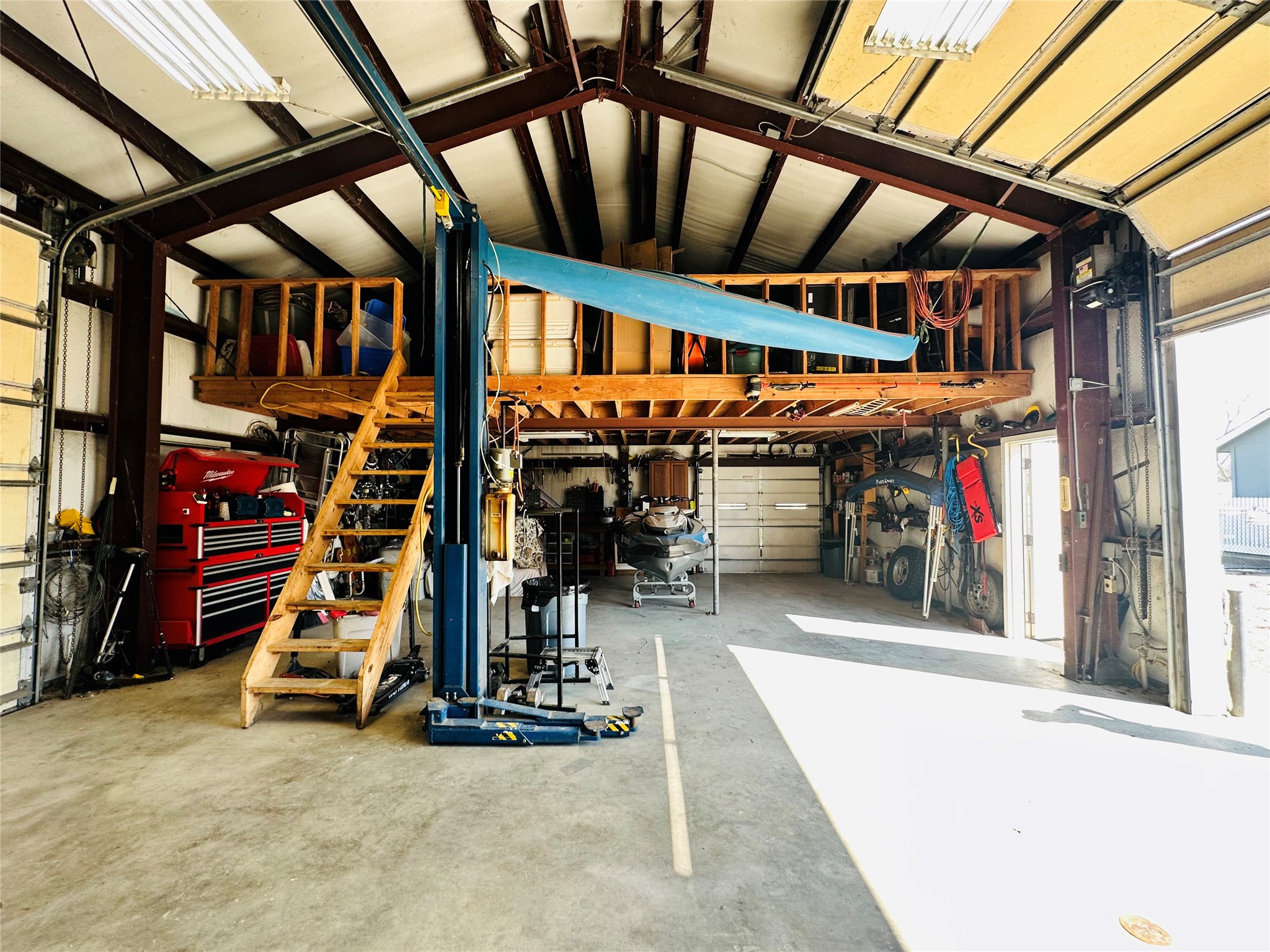 1840 Caroline Street Dickinson, TX 77539 - Photo 38 of 45 30x40ft Shop w/ 2nd Floor Storage Area